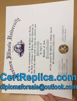 Purchase a fake Western Illinois University degree from US