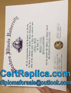How safe to buy the Western Illinois University fake diploma
