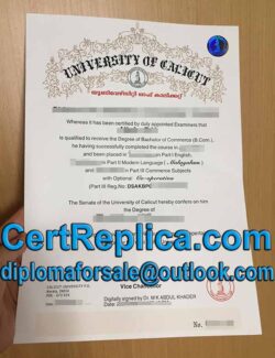 Where to order a fake Calicut University diploma